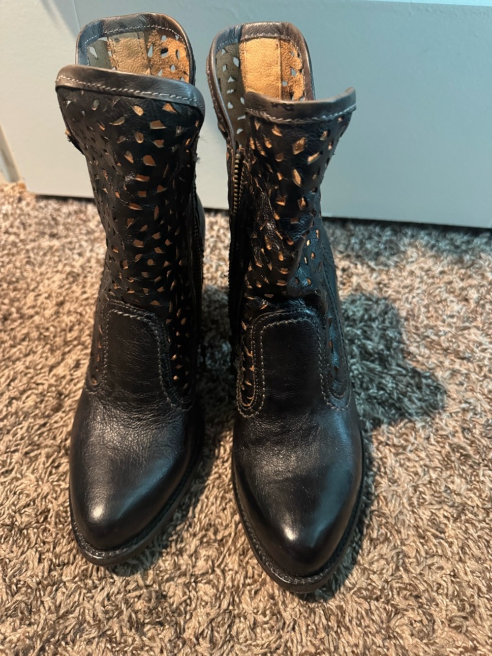 Bed Stu Irma heeled ankle boots 8.5 - Picture 3 of 6